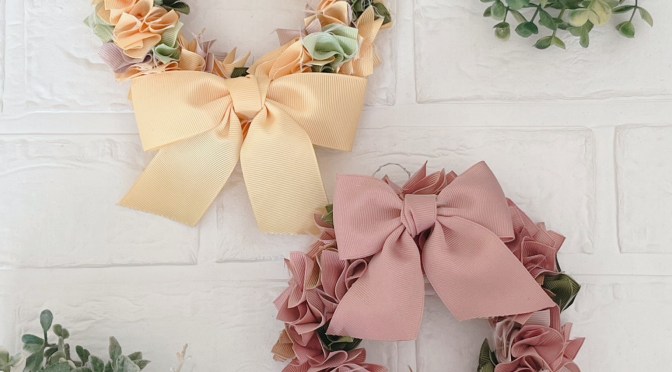 5.28(水)【大倉山】あなたの作品をインテリアに！『リボンで作るリース』