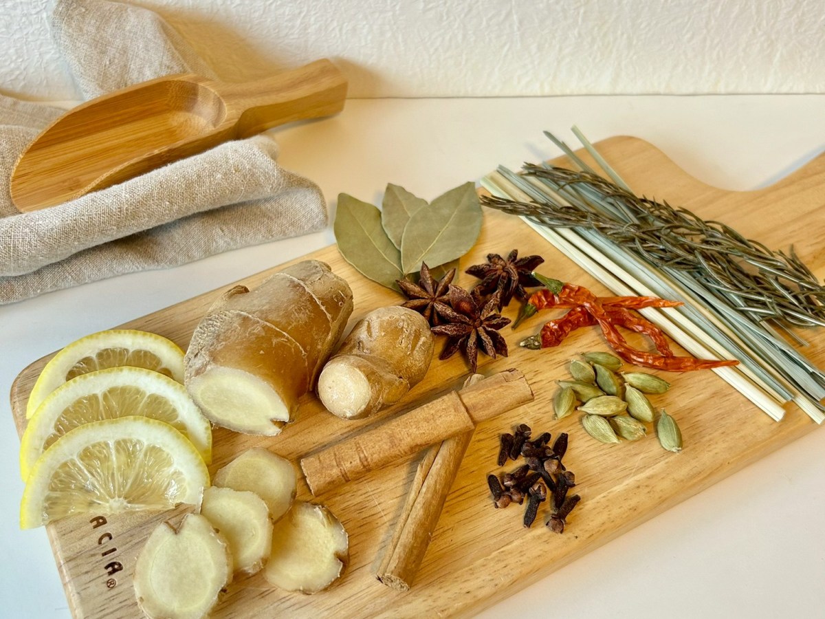 2.18(水)【大倉山】温めスパイス＆ハーブ時間『ジンジャーシロップ作り』