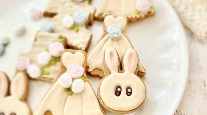 4.15(水)【大倉山】米粉アイシングクッキー『白うさの憧れウエディング』